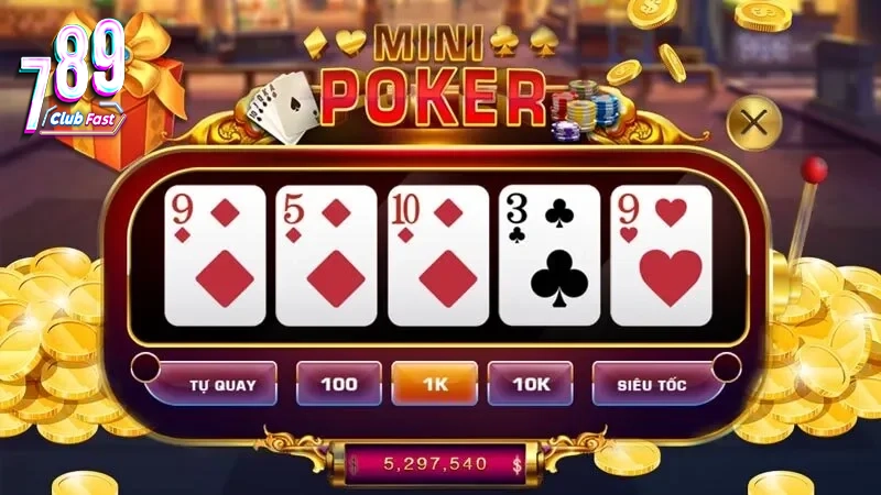 Giới thiệu về Mini game Poker tại 789Club