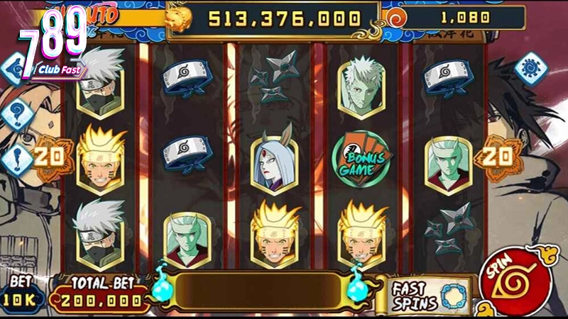 Khám phá tựa game quay hũ slot Naruto – 789Club Online