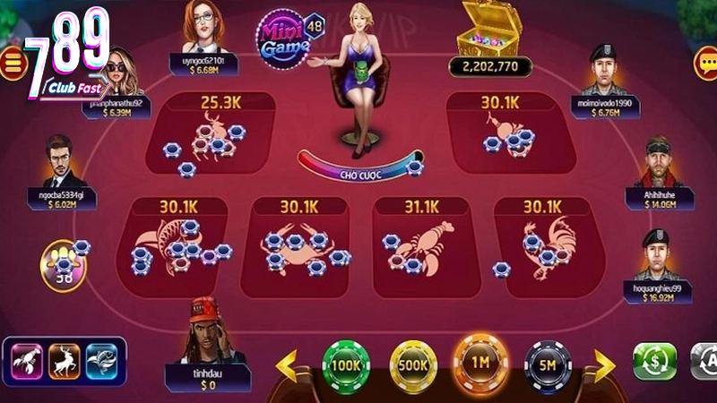 Quy tắc chơi bầu cua online cơ bản tại 789 club
