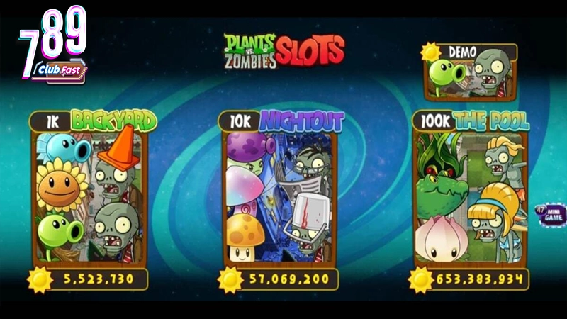 Quy tắc chơi quay hũ slot Zombies Plants – 789Club Online