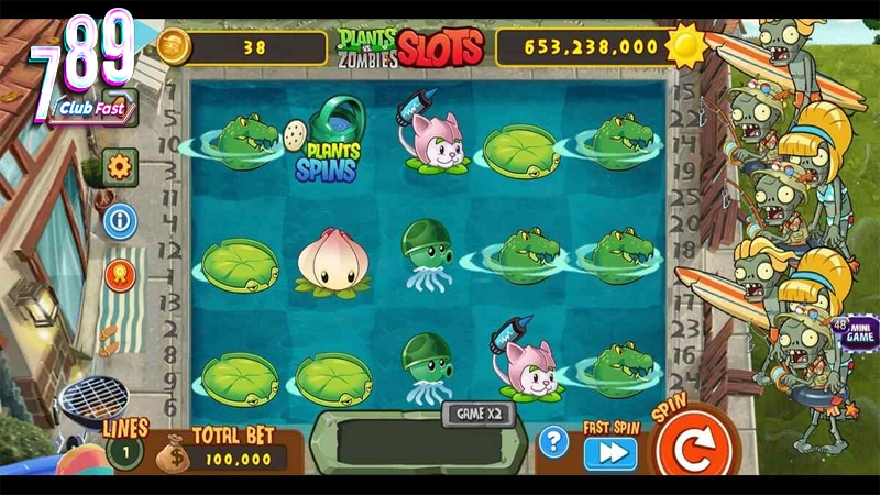Tổng quan về trò chơi quay hũ slot Zombies Plants dành cho người mới – 789Club Online