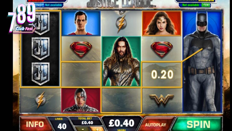 Tổng quan về tựa game quay hũ slot Justice League nổi tiếng – 789Club Online